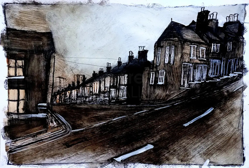 IP12. View Down Baskerville 2024 by Ian Pearsall Original Art from Barewall Art Gallery