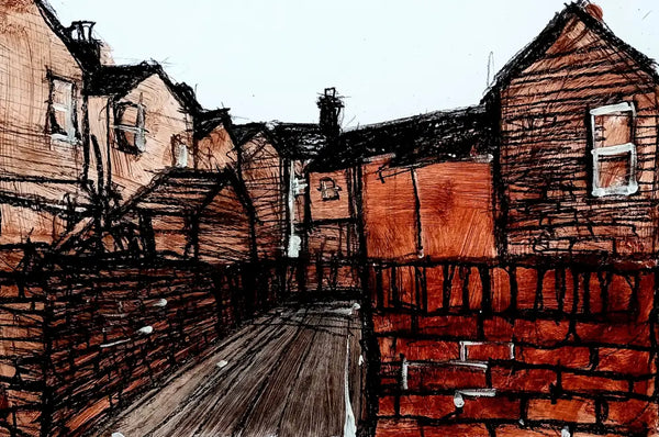 IP13. Entry (Franklin Street) 2024 by Ian Pearsall Original Art from Barewall Art Gallery