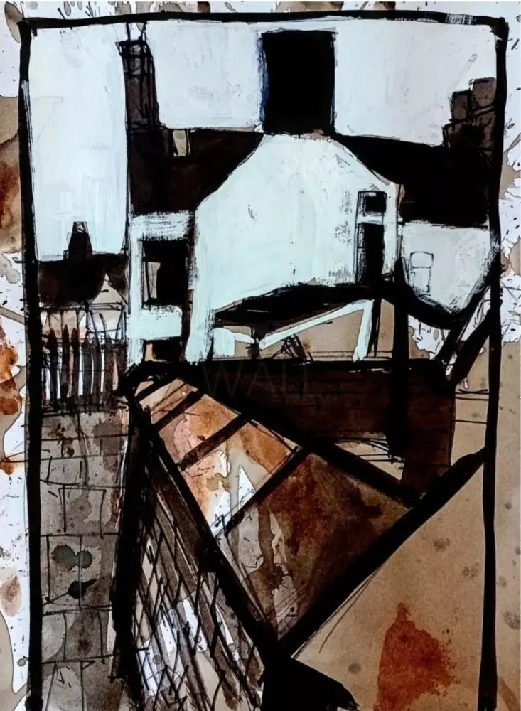 IP7. The Backs (Fenton) by Ian Pearsall Original Art from Barewall Art Gallery