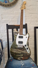 IPFender1. Landscape Fender Guitar by Ian Pearsall Original Art from Barewall Art Gallery