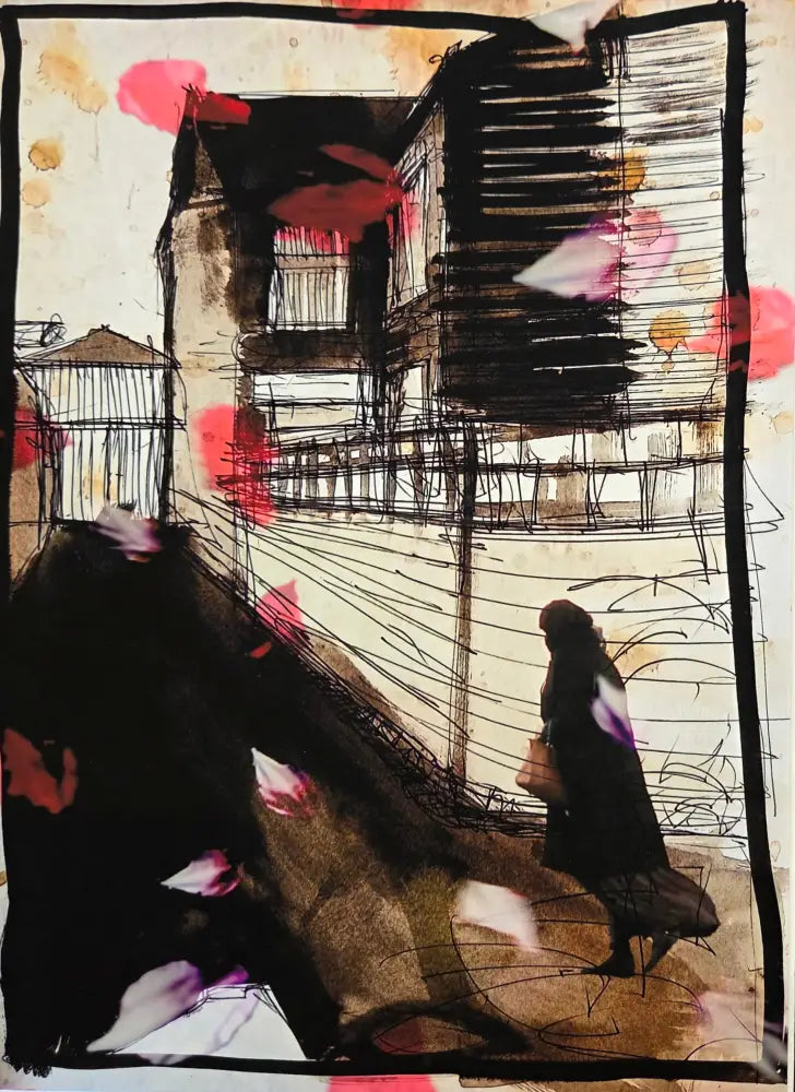 IPPS003 Autumn Backstreets 2025 by Phil Shallcross Print from Barewall Art Gallery