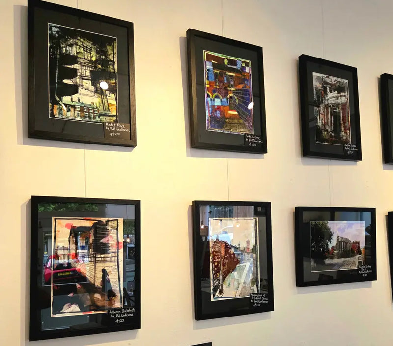 IPPS012 Back Streets 1 2025 by Phil Shallcross Print from Barewall Art Gallery