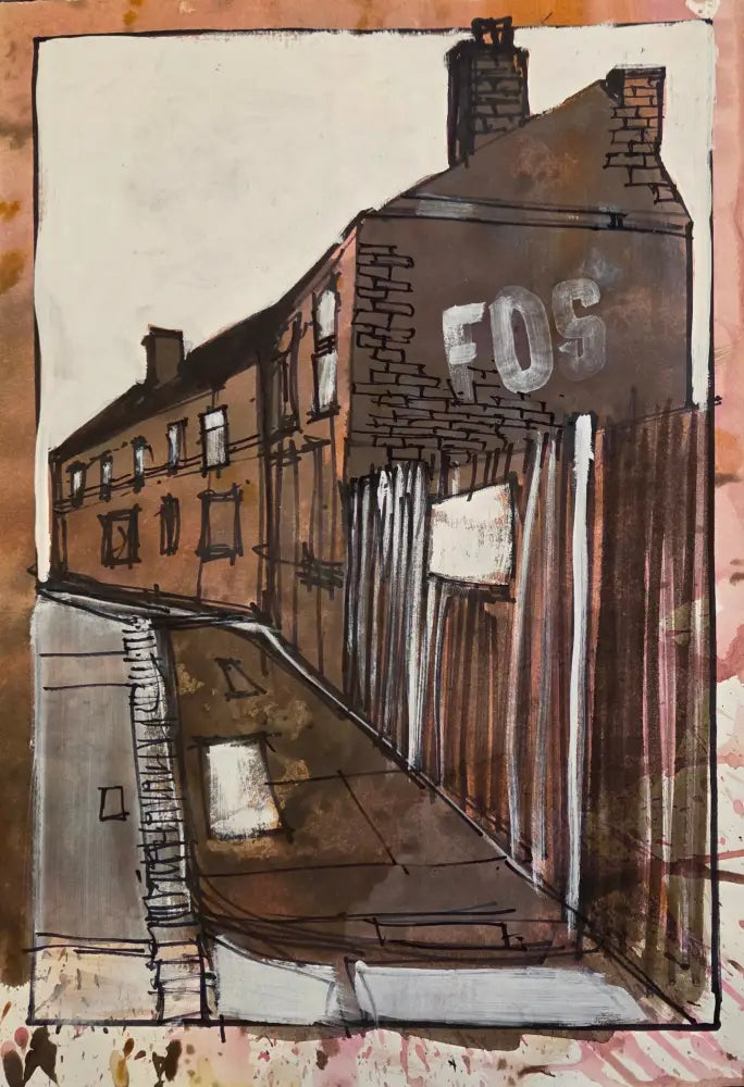 IPSTS026. Pavement (FOS) 2025 by Ian Pearsall Original Art from Barewall Art Gallery