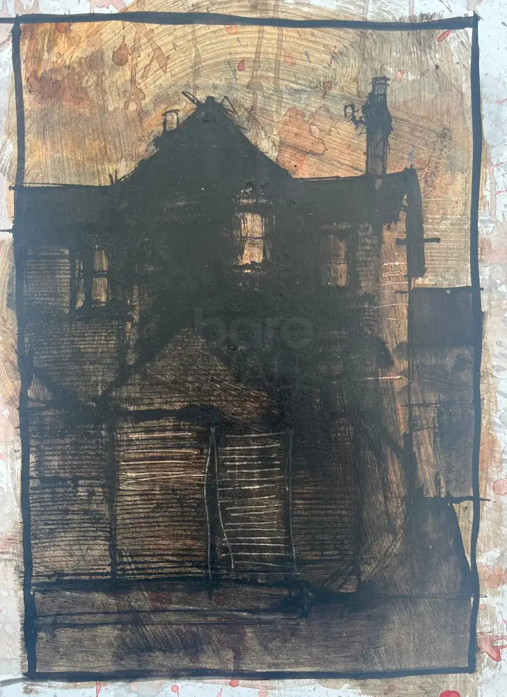 IPSTS062. Back End (Dusk) 2025 by Ian Pearsall Original Art from Barewall Art Gallery