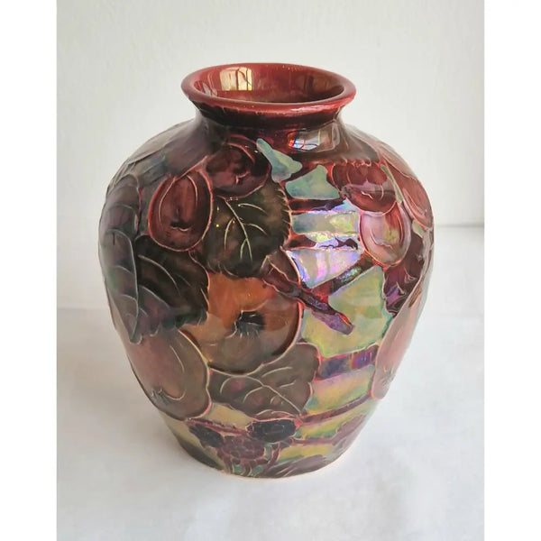 JC2115 Apple and Bramble Vase by Jonathan Cox Ceramics from Barewall Art Gallery