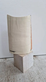 JC2404 Astrid lustre hand painted face vase 2023 by Jonathan Cox Ceramics from Barewall Art Gallery