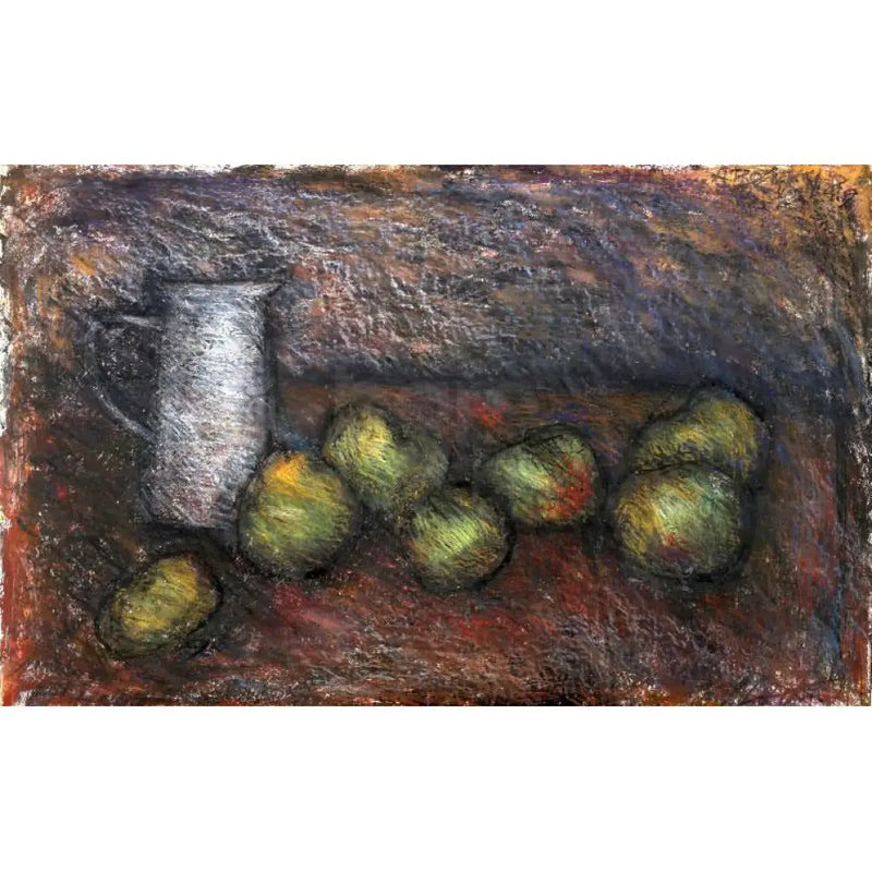 Jug and Apples Print by Arthur Berry Estate Print from Barewall Art Gallery