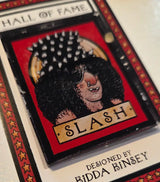 KK12 Slash - Hall of Fame Badge Pin 2025 by Kidda Kinsey Gift from Barewall Art Gallery