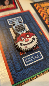 KK7 Stokie Pussycat Badge Pin 2025 by Kidda Kinsey Gift from Barewall Art Gallery