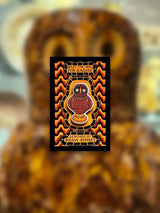 KK9 Ozzy the Owl Badge Pin 2025 by Kidda Kinsey Gift from Barewall Art Gallery