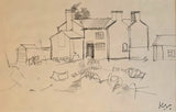 KV001 Yorkshire 1943 by Keith Vaughan Original Art from Barewall Art Gallery