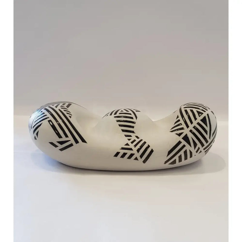 Large Grey Black Blob 2019 by Jessie Roberts Ceramics from Barewall Art Gallery