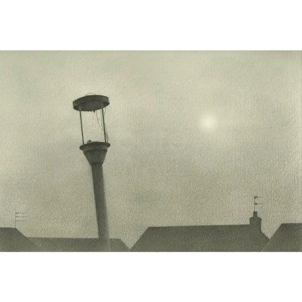 Light's Out by Dave Hartley Original Art from Barewall Art Gallery