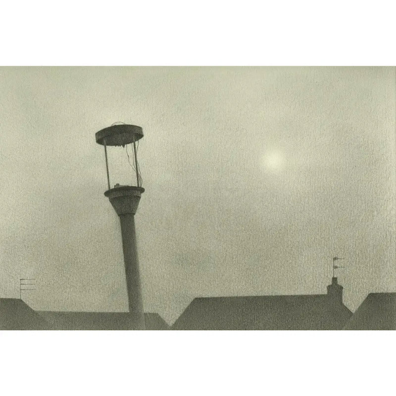 Light's Out by Dave Hartley Original Art from Barewall Art Gallery