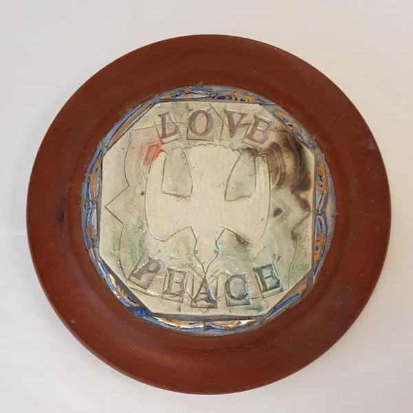 Love and Peace Bird 2021 by Philip Hardaker Ceramics from Barewall Art Gallery
