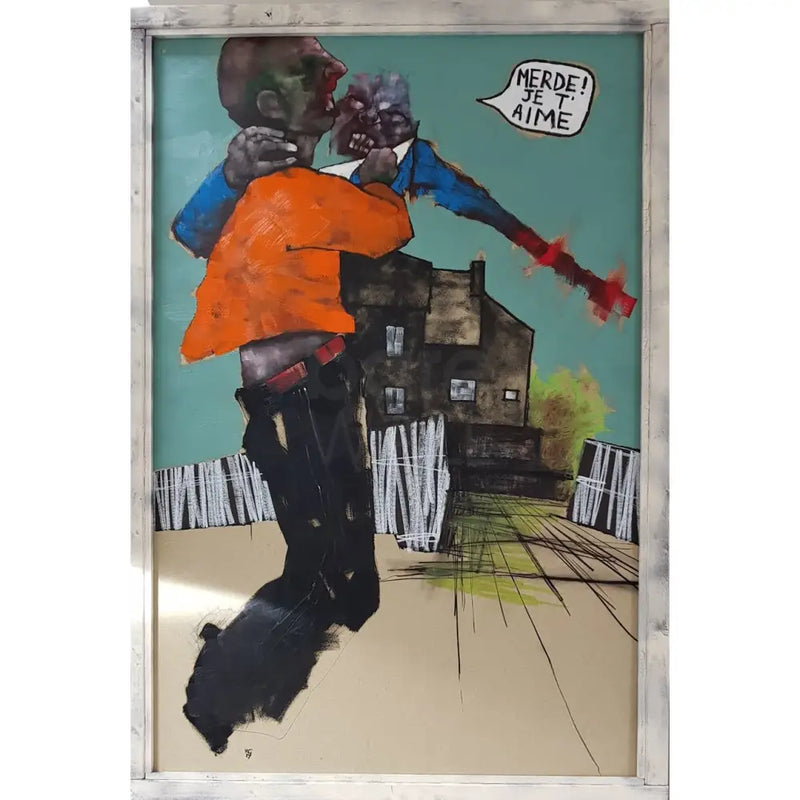 Love Hate Love Hate Love by Russell Gregory Original Art from Barewall Art Gallery