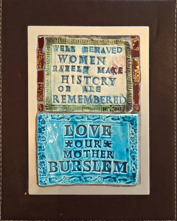 Love Our Mother Burslem Well-Behaved 2025 by Philip Hardaker Ceramics from Barewall Art Gallery