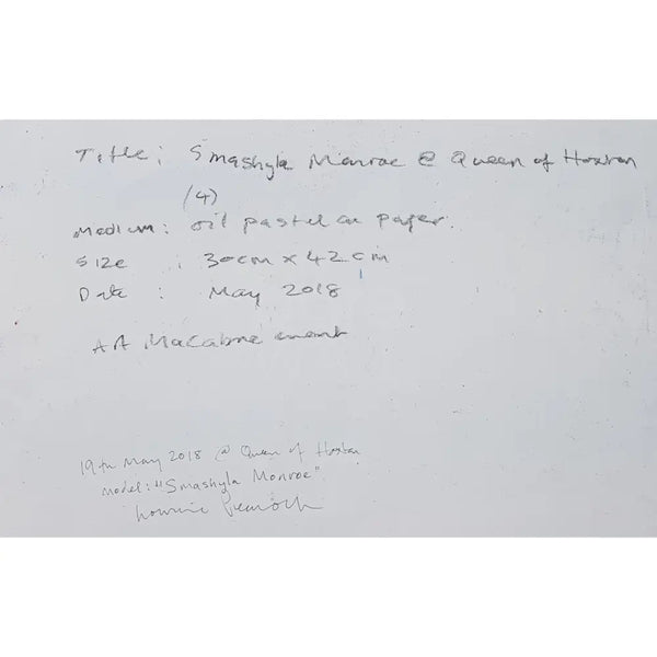 LP13 Smashlyn Monroe at the Queen of Hoxton (4) 2018 by Lorraine Peacock Original Art from Barewall Art Gallery