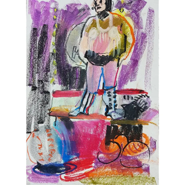 LP14 Smashlyn Monroe at the Queen of Hoxton (5) 2018 by Lorraine Peacock Original Art from Barewall Art Gallery