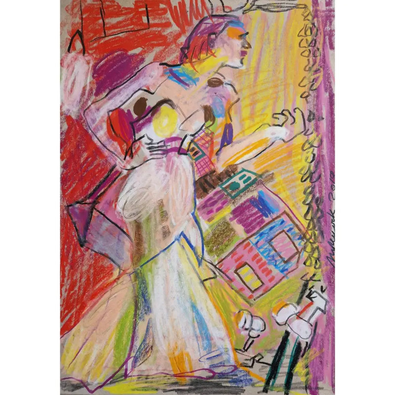 LP19 Jadore La Vie (3) 2019 by Lorraine Peacock Original Art from Barewall Art Gallery