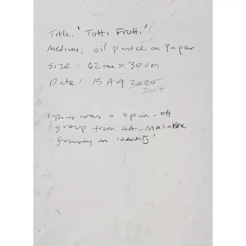 LP2 Tutti Frutti 2018 by Lorraine Peacock Original Art from Barewall Art Gallery