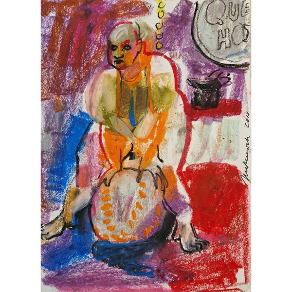 LP25 Smashlyn Monroe at the Queen of Hoxton (6) by Lorraine Peacock Original Art from Barewall Art Gallery