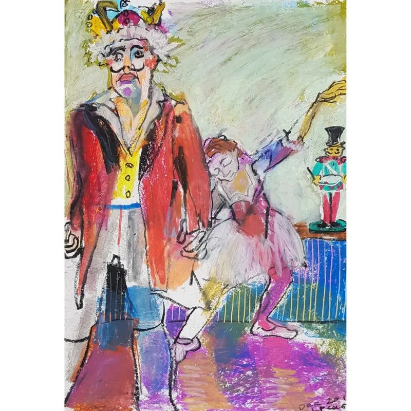 LP3 Nutcracker 2018 by Lorraine Peacock Original Art from Barewall Art Gallery