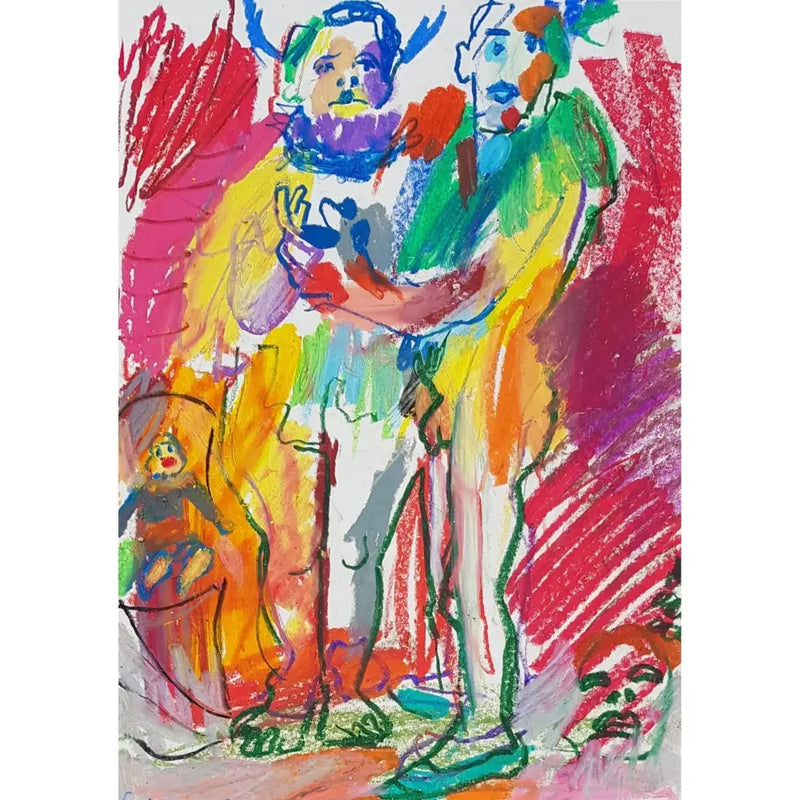 LP8 Alternative Valentine 2019 by Lorraine Peacock Original Art from Barewall Art Gallery