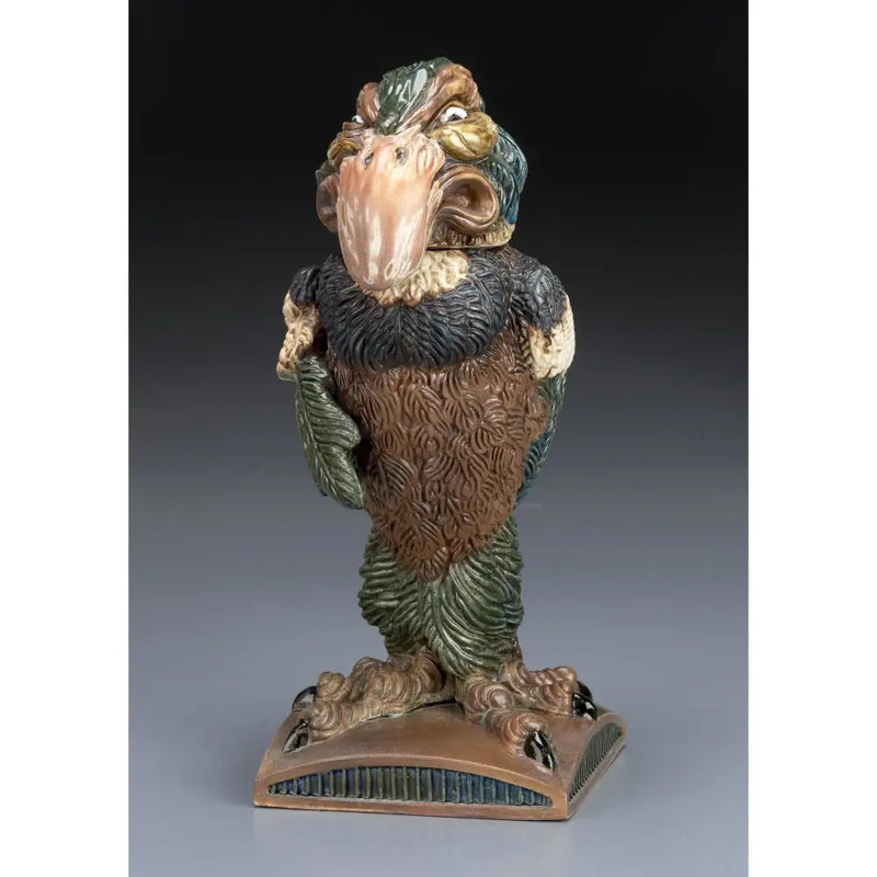 Martin Brothers inspired ceramic sculpture The Bailiff by Burslem Pottery Ceramics from Barewall Art Gallery