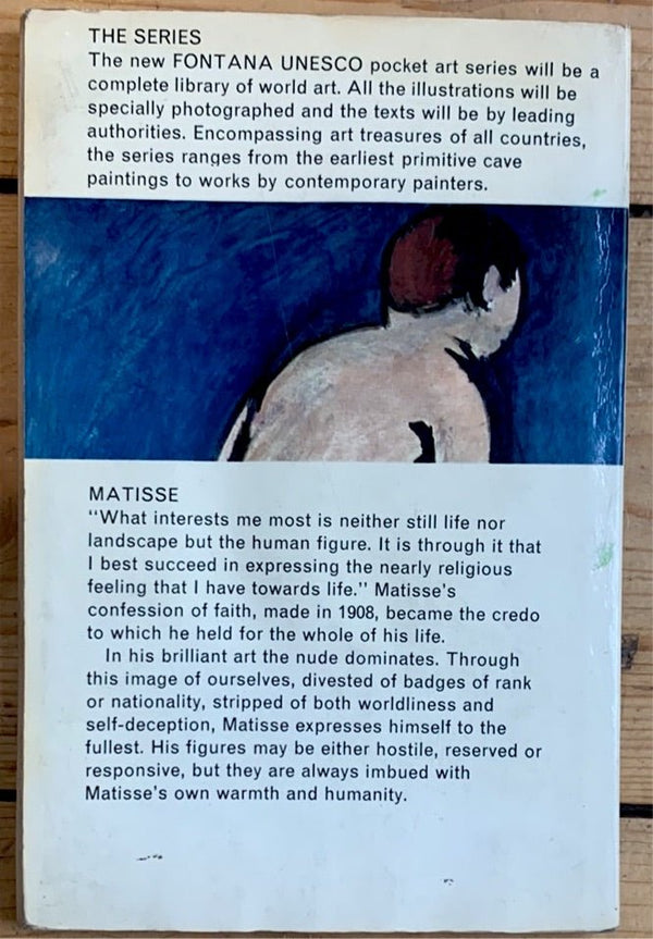 Matisse and the nude (Fontana Unesco art books) by Barewall