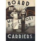 Middleport Pottery Board Carriers Print by Paine Proffitt Print from Barewall Art Gallery