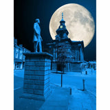 Moon over the Potteries Collection by Richard Howle Moon over Burslem Town Hall Print from Barewall Art Gallery