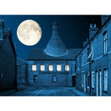 Moon over the Potteries Collection by Richard Howle Moon over Heron Cross Pottery Print from Barewall Art Gallery