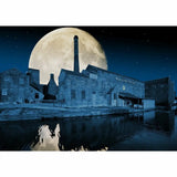 Moon over the Potteries Collection by Richard Howle Moon over Middleport Pottery Print from Barewall Art Gallery
