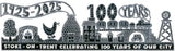 MP3 Stokieware Celebrating 100 Years of Our City Mug by Moorland Pottery Ceramics from Barewall Art Gallery