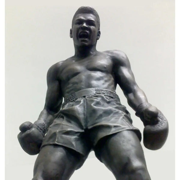 Muhammad Ali Statue 2015 Maquette Sculpture by Andy Edwards Sculpture from Barewall Art Gallery