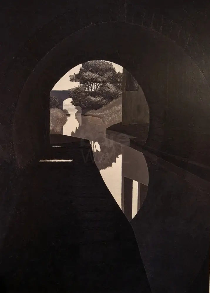 MW2P Bridges Over Canal Print 2024 by Maurice Wade Book from Barewall Art Gallery