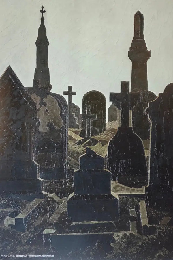 MW4P St Paul's Print 1960 by Maurice Wade Book from Barewall Art Gallery