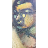 Nat Seated, Nude Oil by Richard Fitton Original Art from Barewall Art Gallery