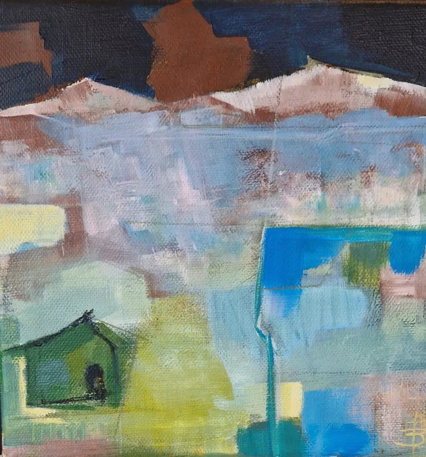 Night Byre 2024 by Helen Boardman Original Art from Barewall Art Gallery