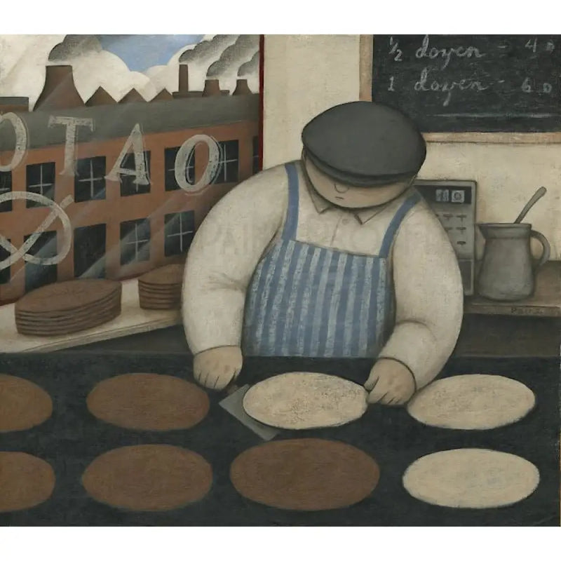 Oatcakes Print Ltd Edition Signed by Paine Proffitt Print from Barewall Art Gallery