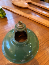 Original 1930s Coolicon 11 Inch Industrial Light Fitting by Lost and Found Projects by Barewall