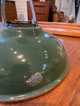 Original 1930s Coolicon 11 Inch Industrial Light Fitting by Lost and Found Projects by Barewall