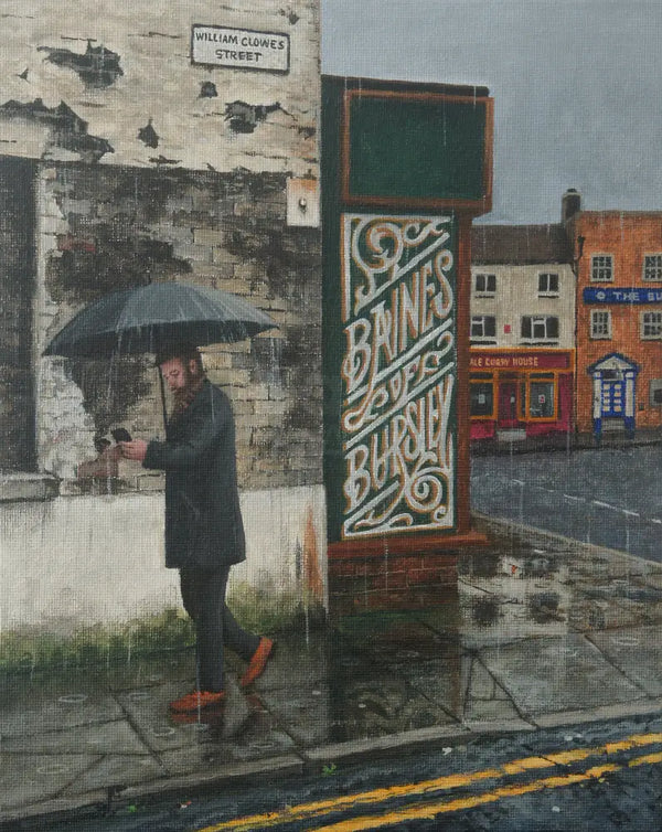 PDB13 Baines of Bursley 2025 by Peter Davis Original Art from Barewall Art Gallery