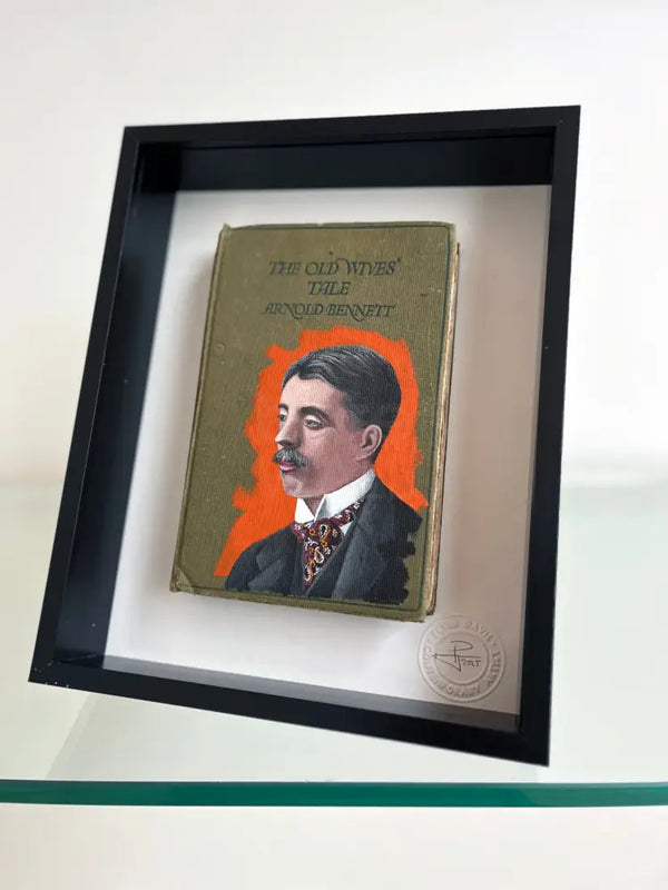 PDB14 Arnold Bennett Portrait 2025 by Peter Davis Original Art from Barewall Art Gallery