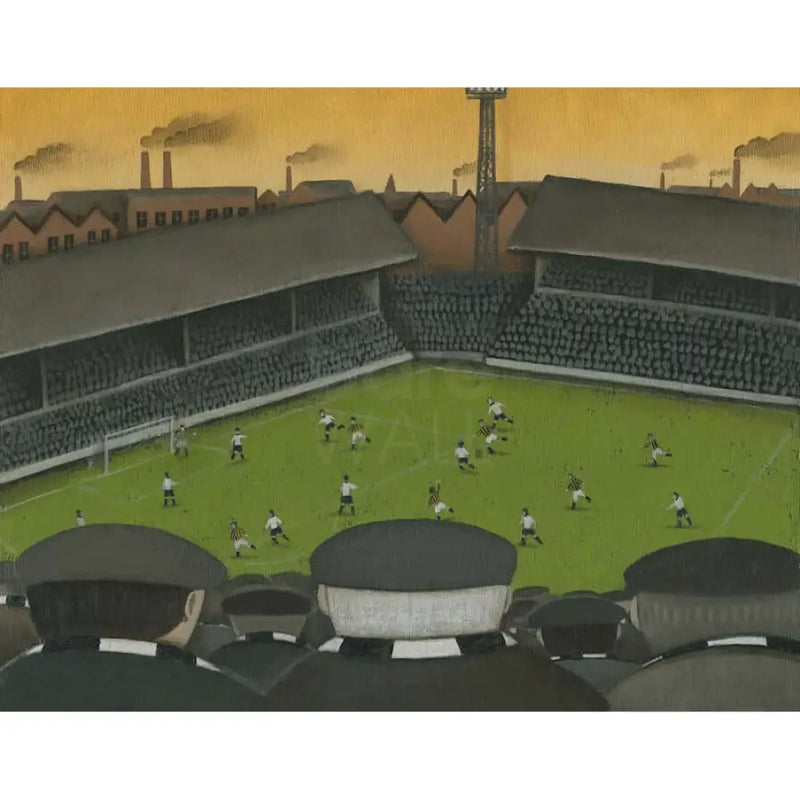 Port Vale At the Match signed print by Paine Proffitt Print from Barewall Art Gallery
