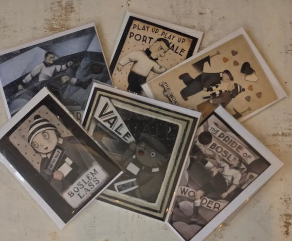 Port Vale Greeting Cards 2025 by Paine Proffitt Gift from Barewall Art Gallery