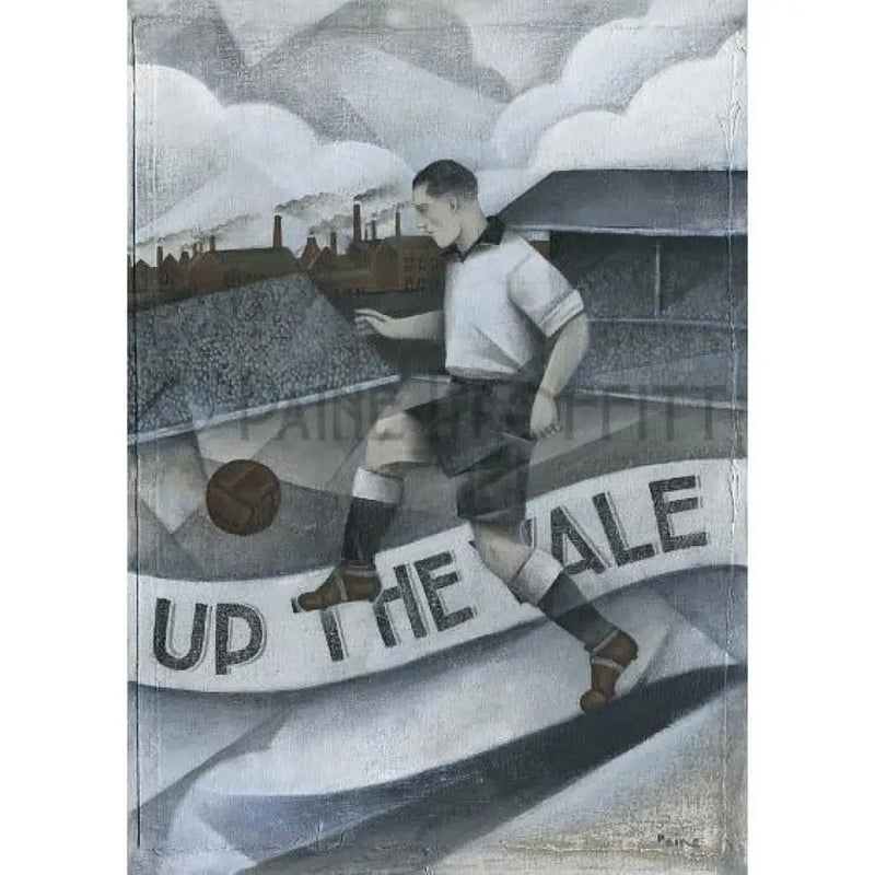Port Vale Up the Vale Limited Edition Football Print by Paine Proffitt Print from Barewall Art Gallery