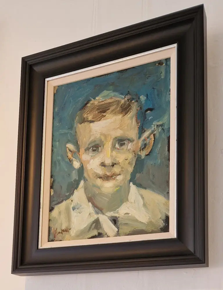 Portrait of a Boy 2023 by Lucy Manfredi Original Art from Barewall Art Gallery
