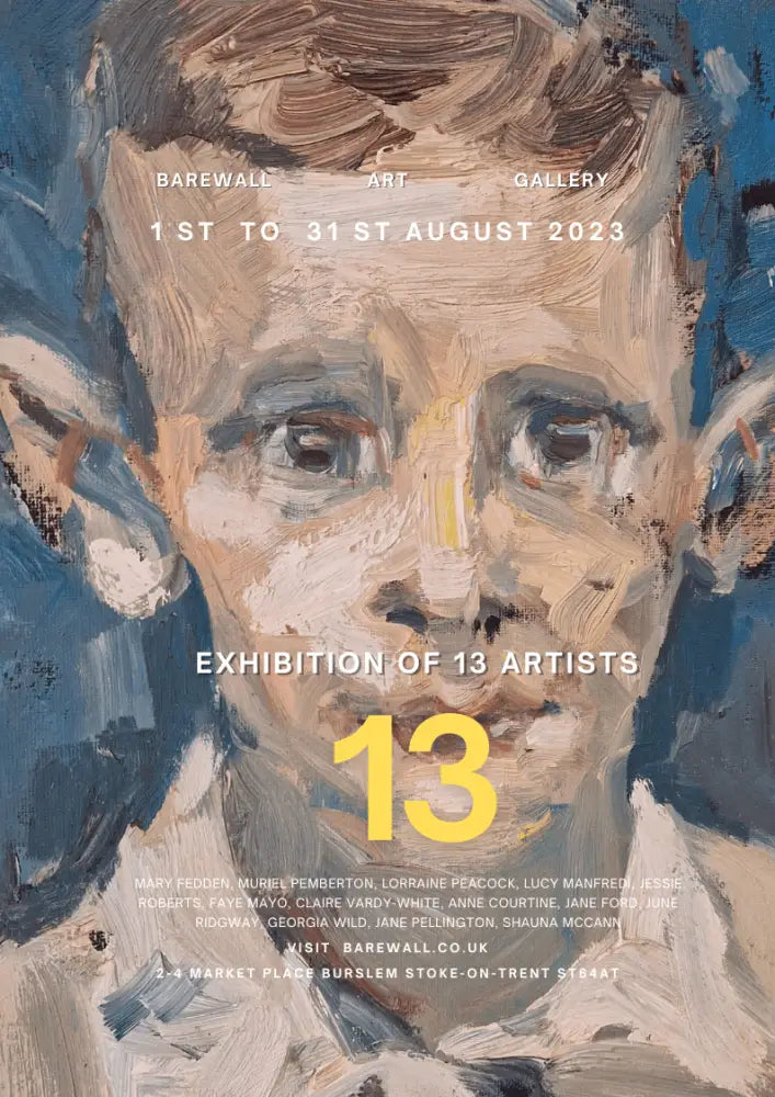 Portrait of a Boy 2023 by Lucy Manfredi Original Art from Barewall Art Gallery